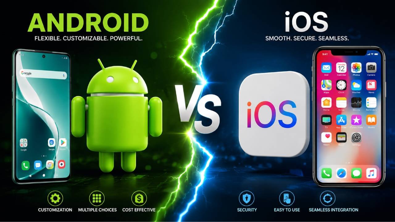 Android vs iOS: आपकी ज़रूरतों और बजट के अनुसार कौन-सा ऑपरेटिंग सिस्टम बेहतर है?